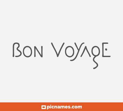 Bon Voyage